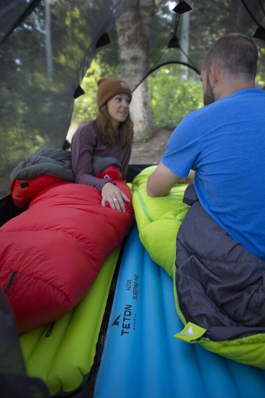 Pad Individual Inflable Para Camping Altos Azul... image number null