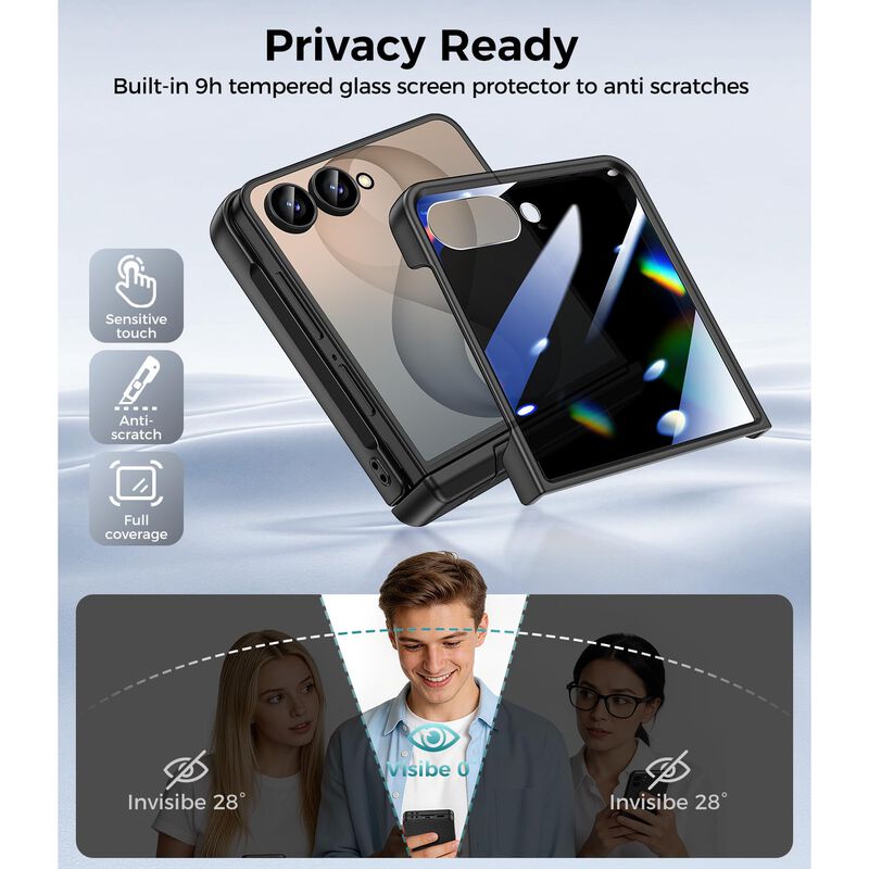 Funda Goton Galaxy Z Flip 8 con Anillo Magn&eacute;tic... image number null