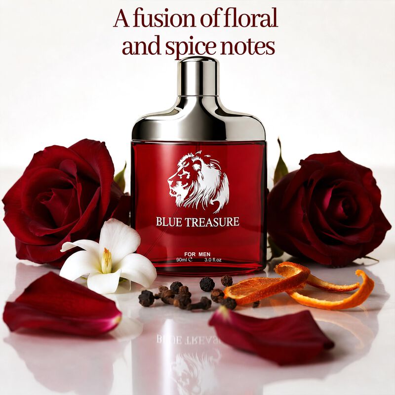 Perfume A Center Blue Treasure Red 90ml Eau de ... image number null