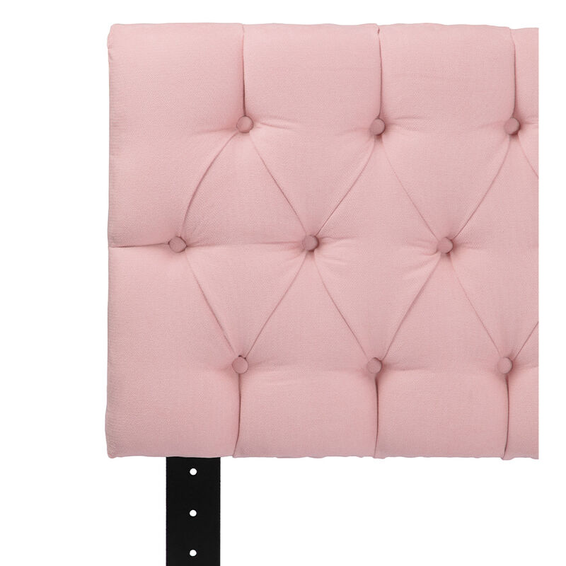 Cabecera Queen Size Trinity Arlo Rosa image number null