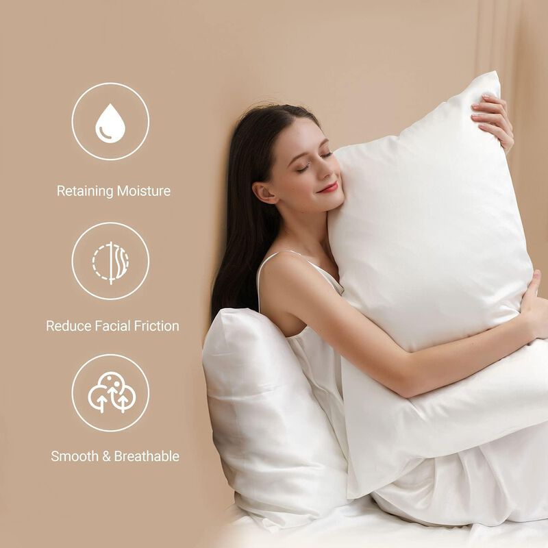 Funda De Almohada Zimasilk 100% Pure 22 Momme M... image number null