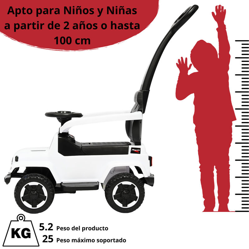 Montable Electrico para Ni&ntilde;os H&iacute;brido con Bast&oacute;... image number null