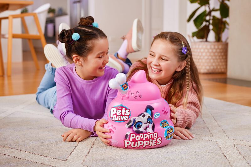 Peluche Pets Alive Pooping Puppies Husky De Zur... image number null