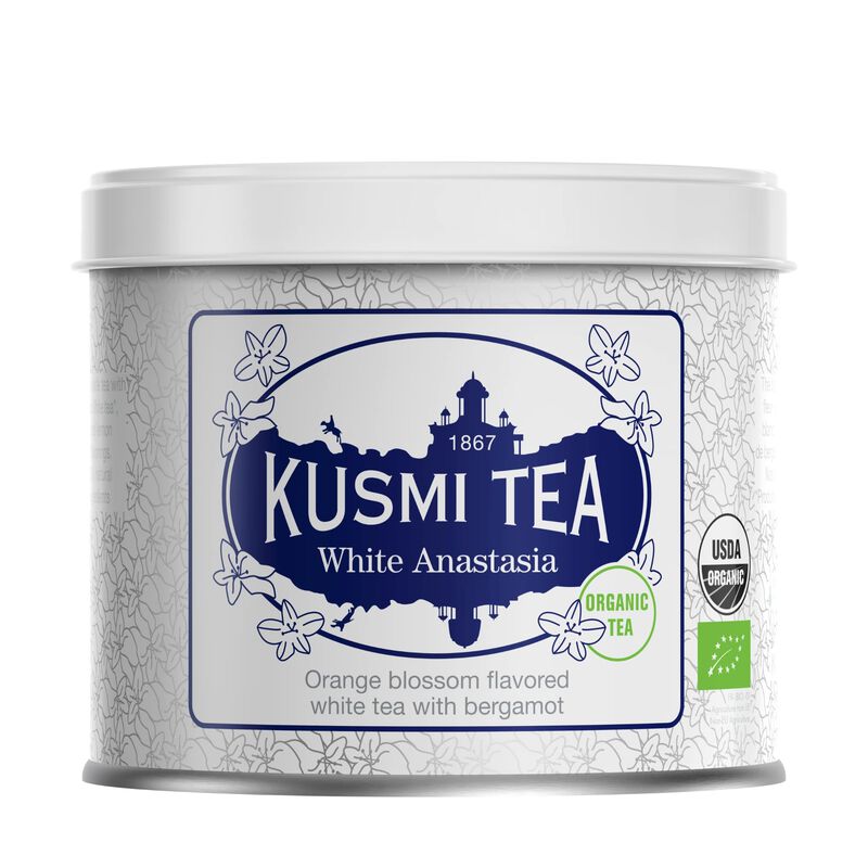 Tea Kusmi Tea White Anastasia Organic Blend, Ca... image number null