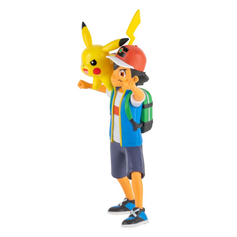 Figura De Acci&oacute;n Pok&eacute;mon Battle Feature Ash De ... image number null