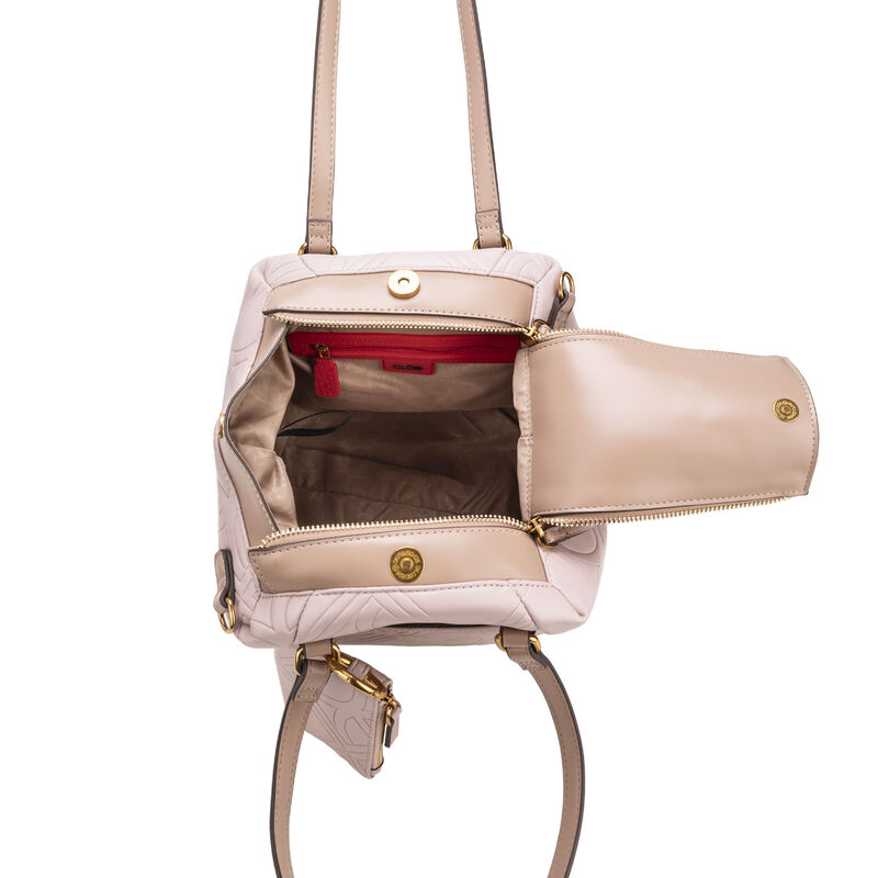 Bolsa Tote Chica Con Monedero Color Rosa image number null