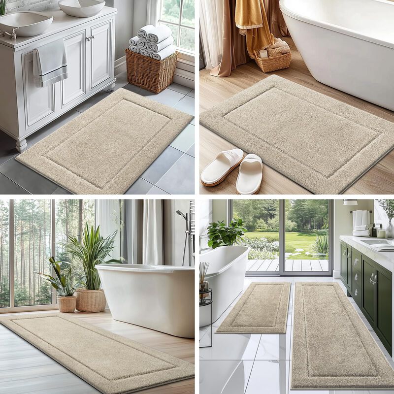 Alfombra De Ba&ntilde;o Domustex 61 cm &times; 152 cm (tapet... image number null