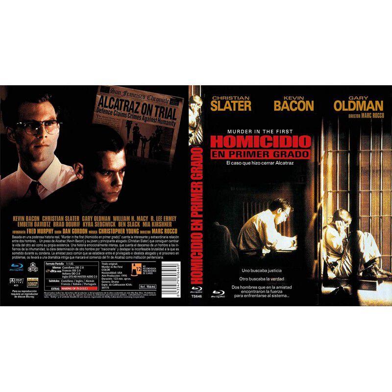 Homicidio En Primer Grado [blu-ray] (1995) Murd... image number null