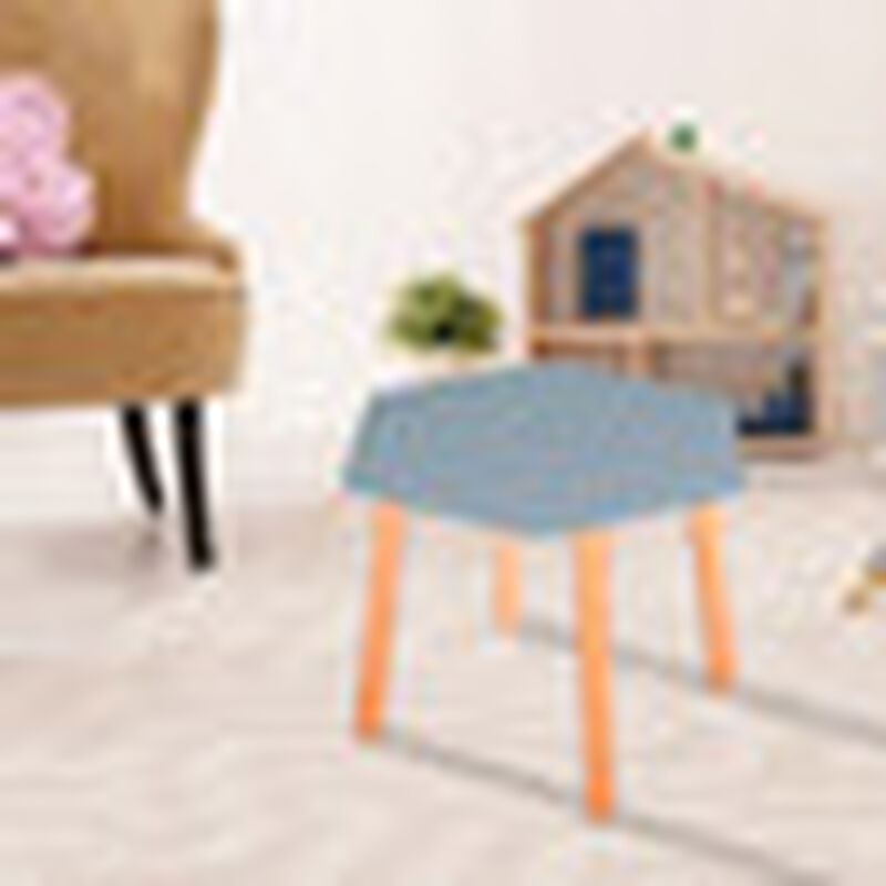 Mesa Moderna de Madera para Ni&ntilde;os-Azul image number null