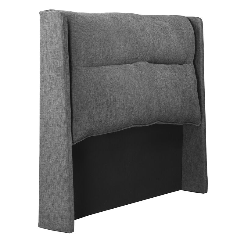 Cabecera Queen Size Dicasa Becca Gris Shadow image number null