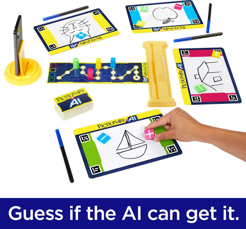 Juego De Mesa Mattel Games Pictionary Vs. Famil... image number null
