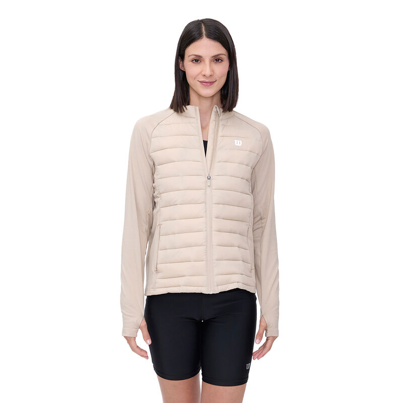 Chamarra Wilson Mujer Beige Claro Gd image number null