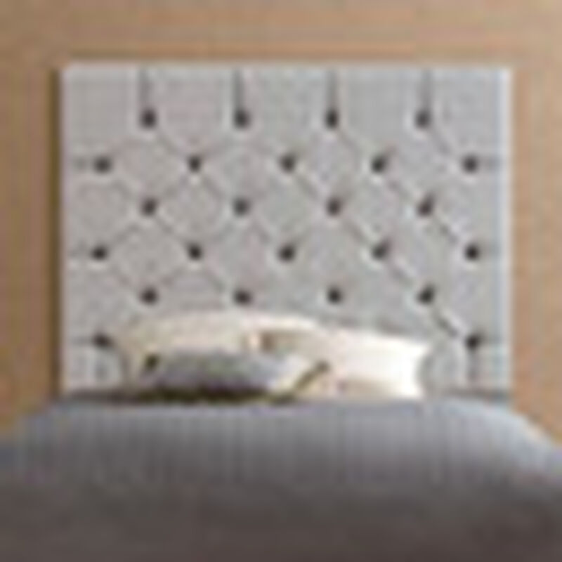 Cabecera Individual Dicasa Capri Gris Claro image number null