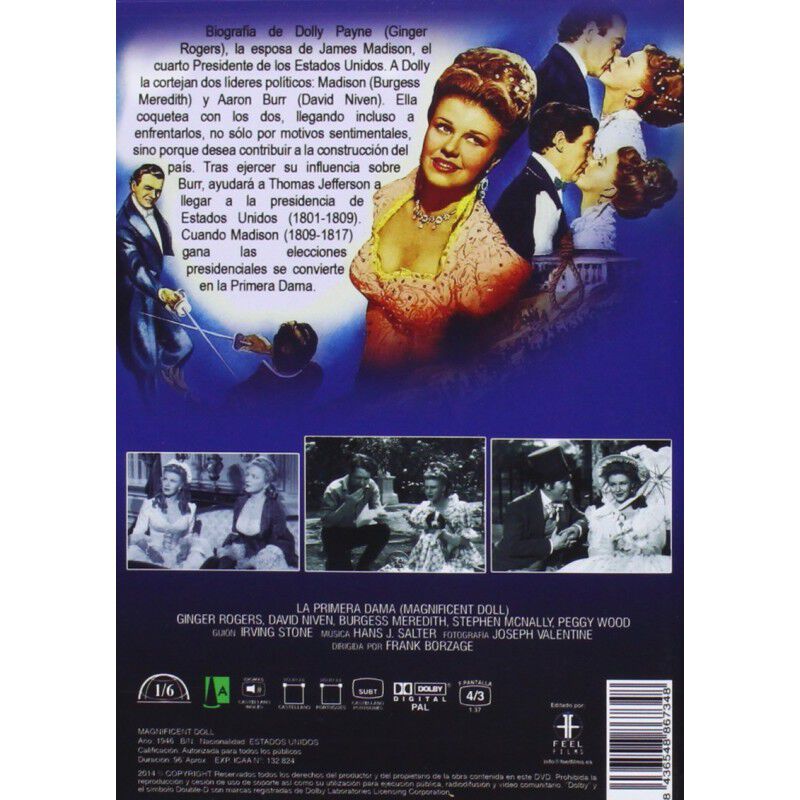La Primera Dama [DVD] (1946) Mu&ntilde;eca magn&iacute;fica image number null