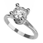 Anillo de Compromiso en Oro de 14K con Circonia - Amore Mio!