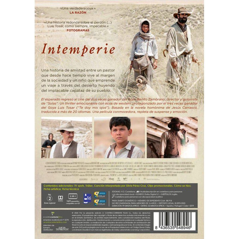 Intemperie [DVD] image number null