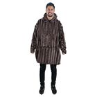 Pijama Adulto Unitalla Sudadera Cobija Café Oscuro