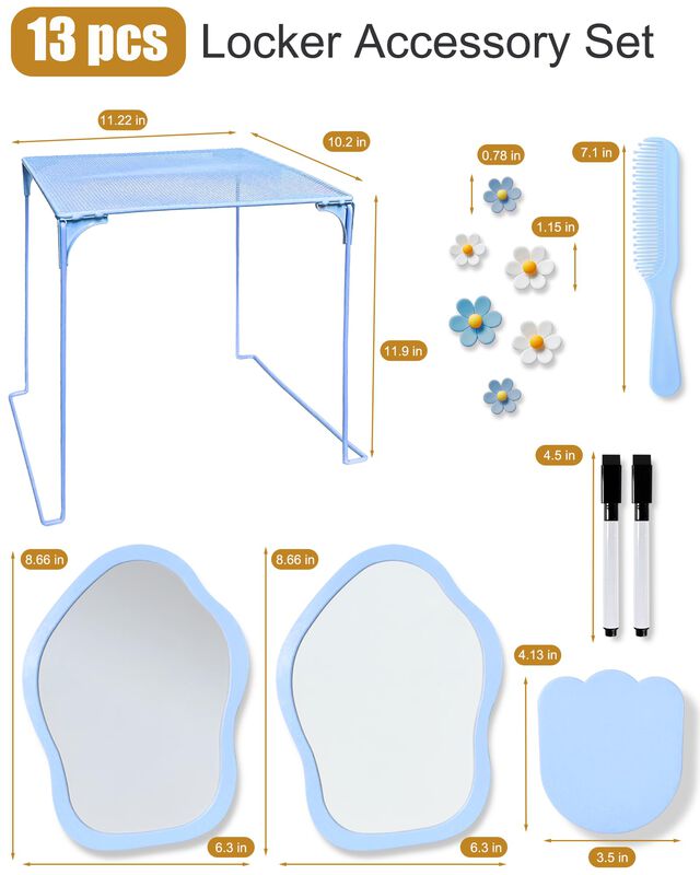Accesorios Para Casilleros Keyduacu &ndash; Kit Azul ... image number null