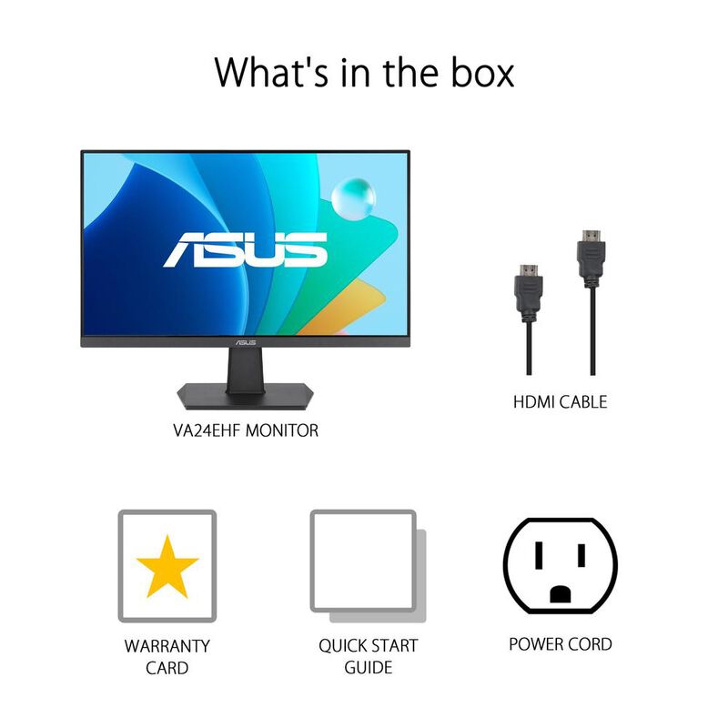 Monitor Asus Va24ehf Led 23.8" FHD 100Hz Hdmi N... image number null