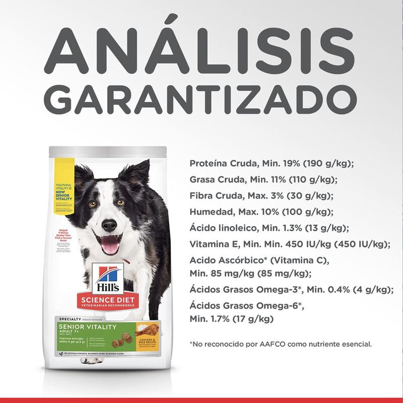 Hill's Canino Senior Vitality 5.7 Kg mas Pelota... image number null