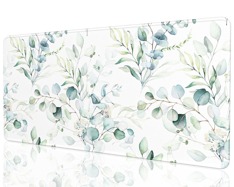 Alfombrilla Niniubye 81 Cm X 41 Cm Blanco Flor ... image number null