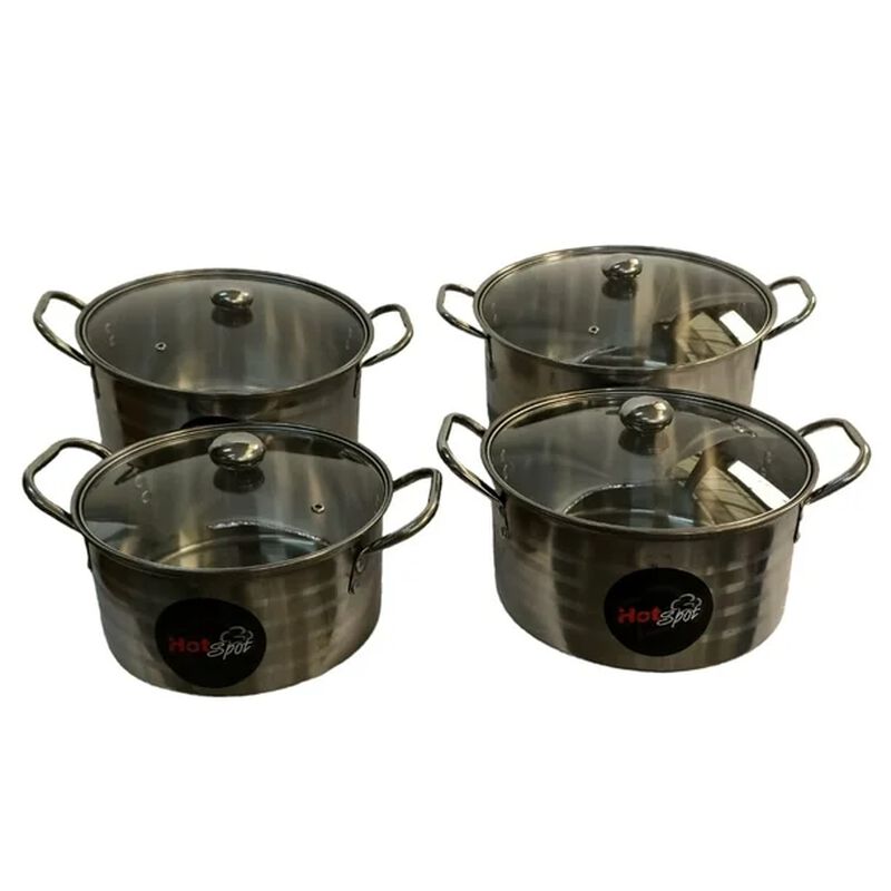 Hot Spot Ollas de Acero Inoxidable con Tapa de ... image number null