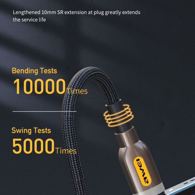 Awei Cl-125l Cable De Carga Tipo C A Lightning image number null