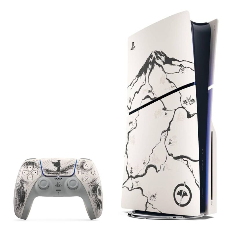 Consola PlayStation 5 Slim Ghost Of Yotei Black... image number null