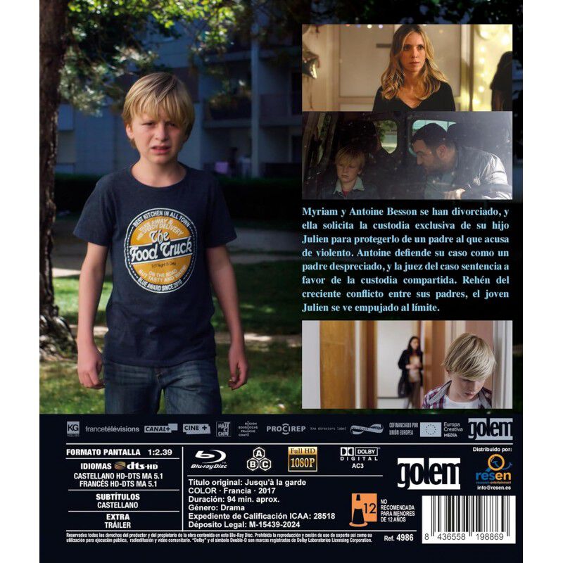 Custodia Compartida [blu-ray] (2017) Jusqu'&agrave; La... image number null