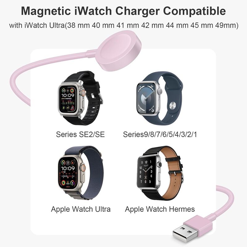 Cargador para Apple Watch Jucdeke 1.8 m USB-A R... image number null