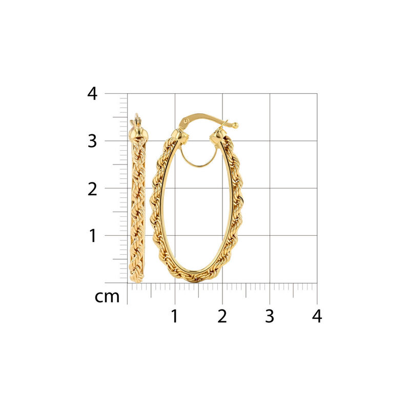 Arracadas Oro Amarillo 14k Elegantes | Bizzarro image number null