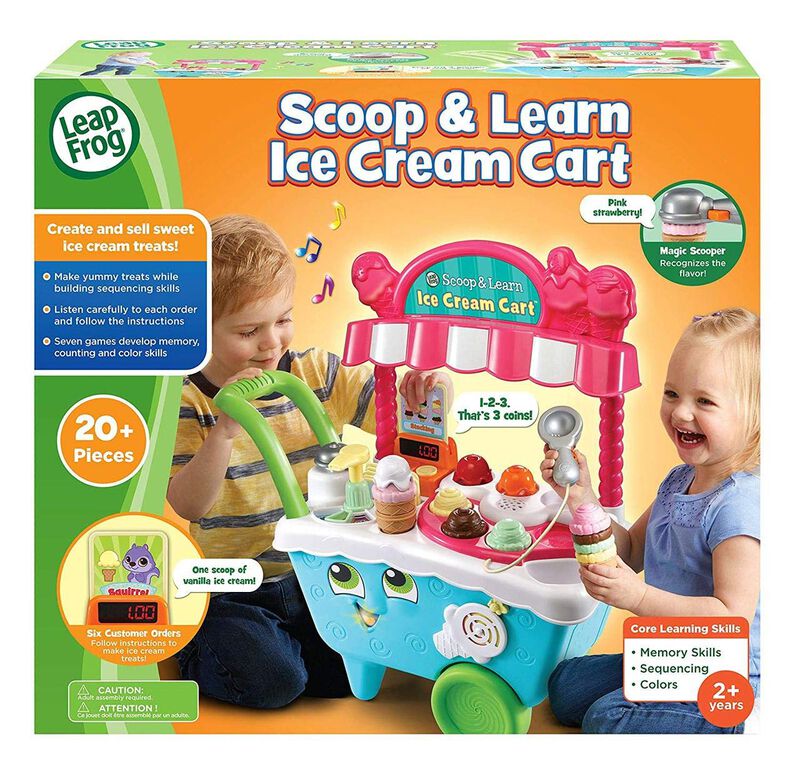 Carrito De Helados Toy Leapfrog Scoop And Learn... image number null