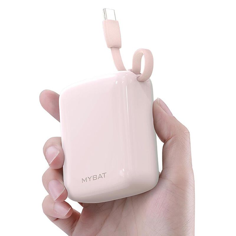 Bater&iacute;a Externa MYBAT Powerbank USB-C Rosa 1000... image number null