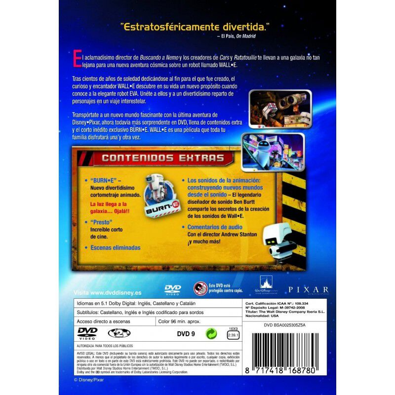 Wall-e: Batall&oacute;n De Limpieza [dvd] image number null