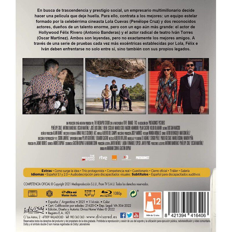Competencia Oficial (Blu-Ray) [Blu-ray] image number null