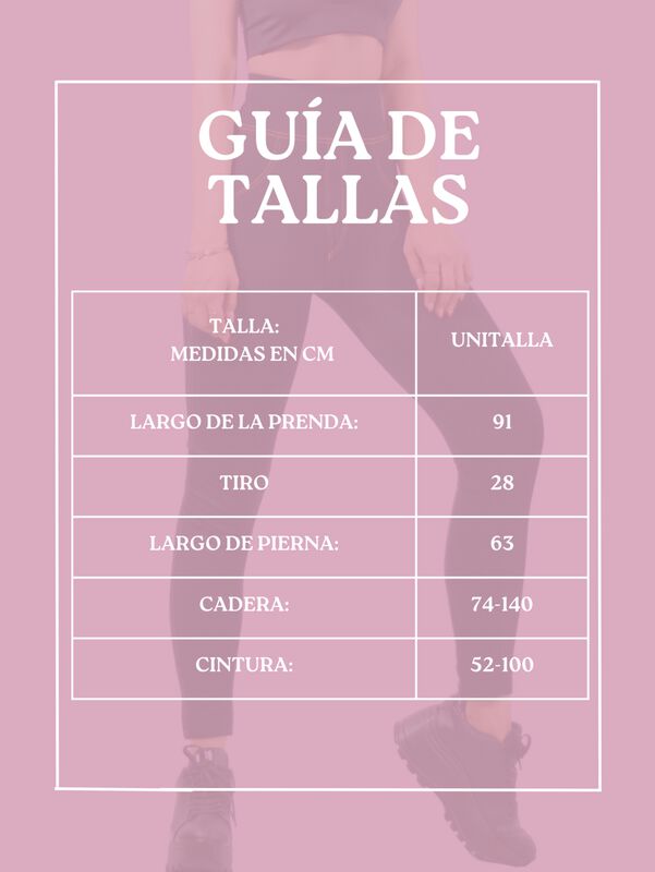 Set De 2 Leggings Grueso De Mujer Lic-055-3-PX2... image number null