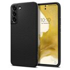 Funda Spigen Liquid Air Para El Galaxy S22 2022, Color Negro Mate