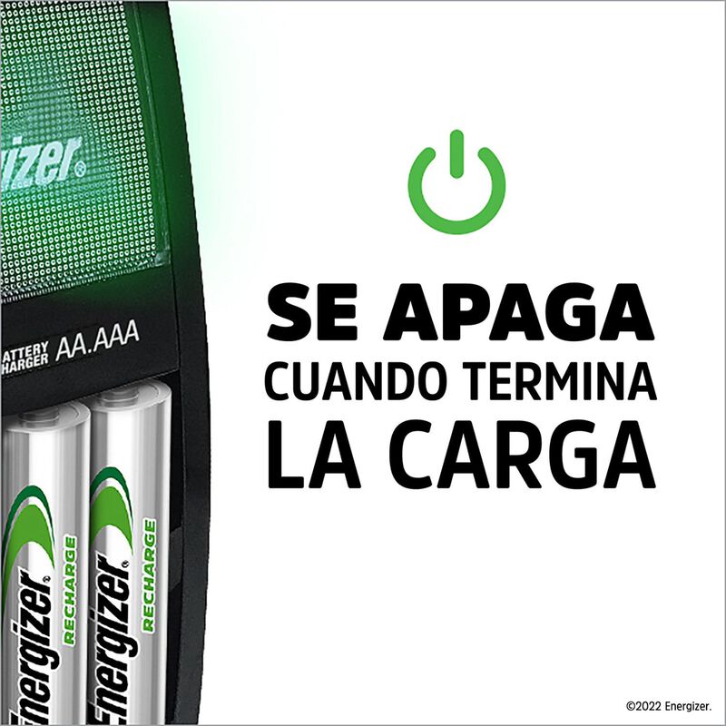 Cargador De Pilas Energizer Maxi + 4 Pilas Reca... image number null