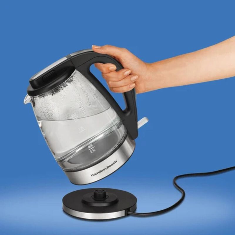 Jarra El&eacute;ctrica De Cristal 1.7 Litros Hamilton ... image number null