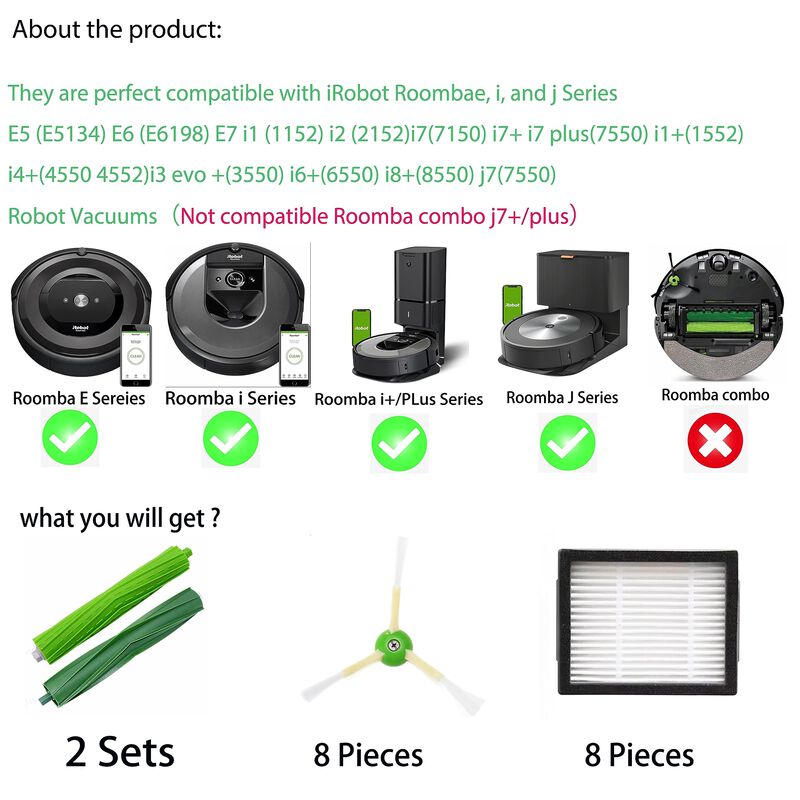 Piezas De Repuesto Y Accesorios Para Irobot Roo... image number null
