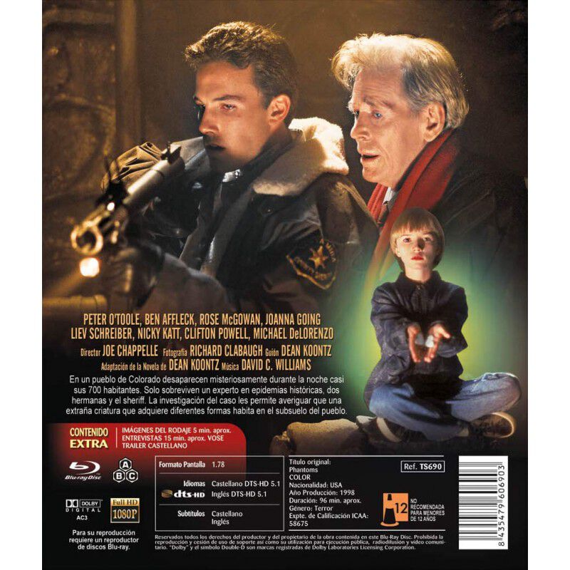 Phantoms [blu-ray] (1998) image number null
