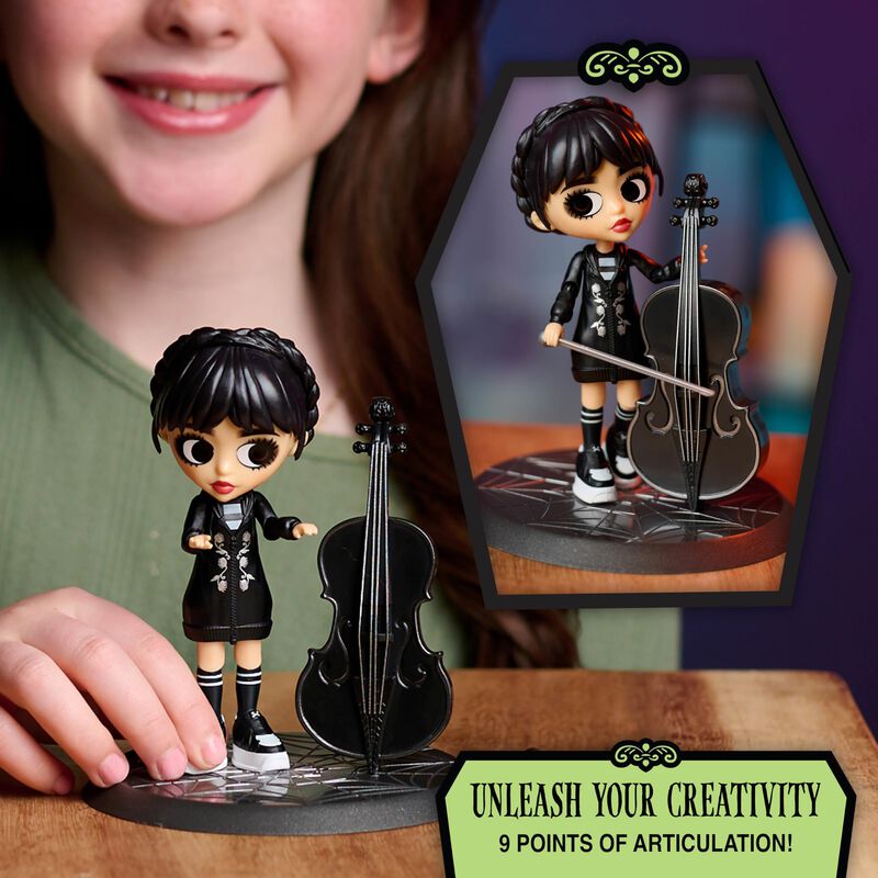 Figura Coleccionable Just Play Wednesday Deluxe... image number null