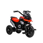 Triciclo Dise&ntilde;o Moto Deportiva Con Luz Led, Sonido Y Ruedas Eva Soft Para Ni&ntilde;os 2-5 A&ntilde;os Rojo