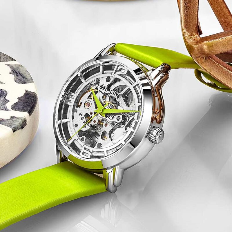 Reloj Stuhrling para mujer 3982.2automático ske... image number null