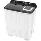 White Westinghouse Lavadora Doble Tina 13 Kg  4 Niveles De Agua  3 Perillas De Control  Ahorro De Agua