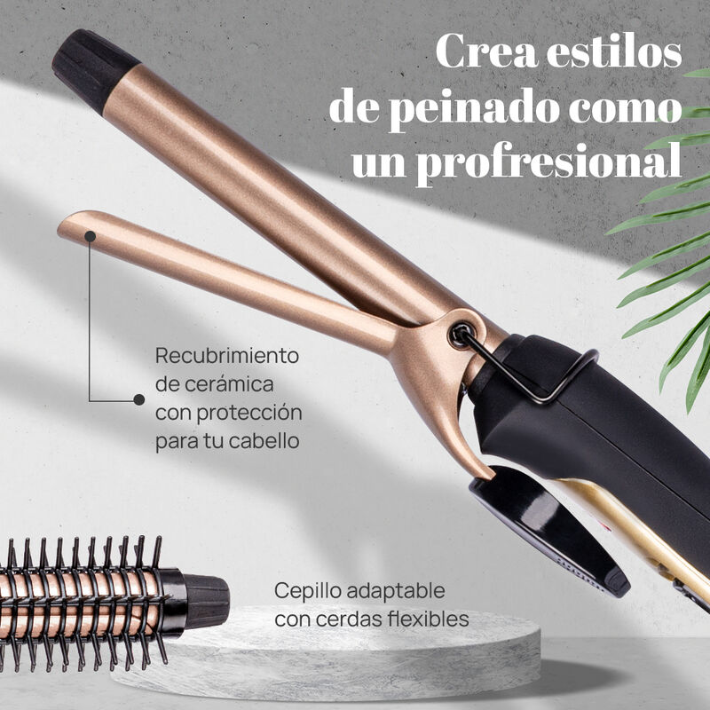 Rizador de cabello con cepillo adaptable DAEWOO... image number null
