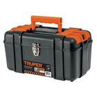 Caja Herramientas Truper 102434 17 Pul Compartimentos Y Broches Met&aacute;licos