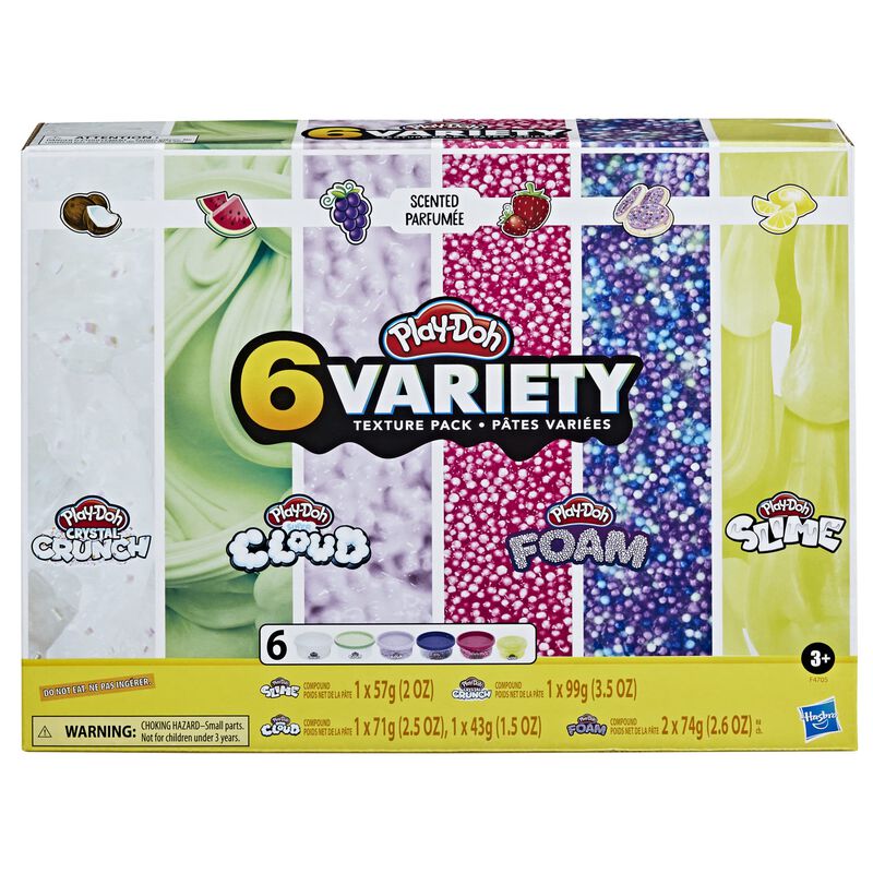 Juguete T&aacute;ctil Play-doh Slime Crystal Crunch Su... image number null