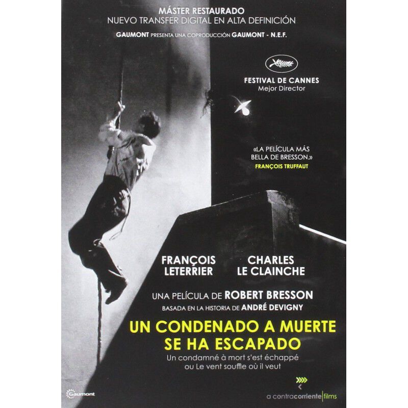 Un Condenado A Muerte Se Ha Escapado (dvd) image number null