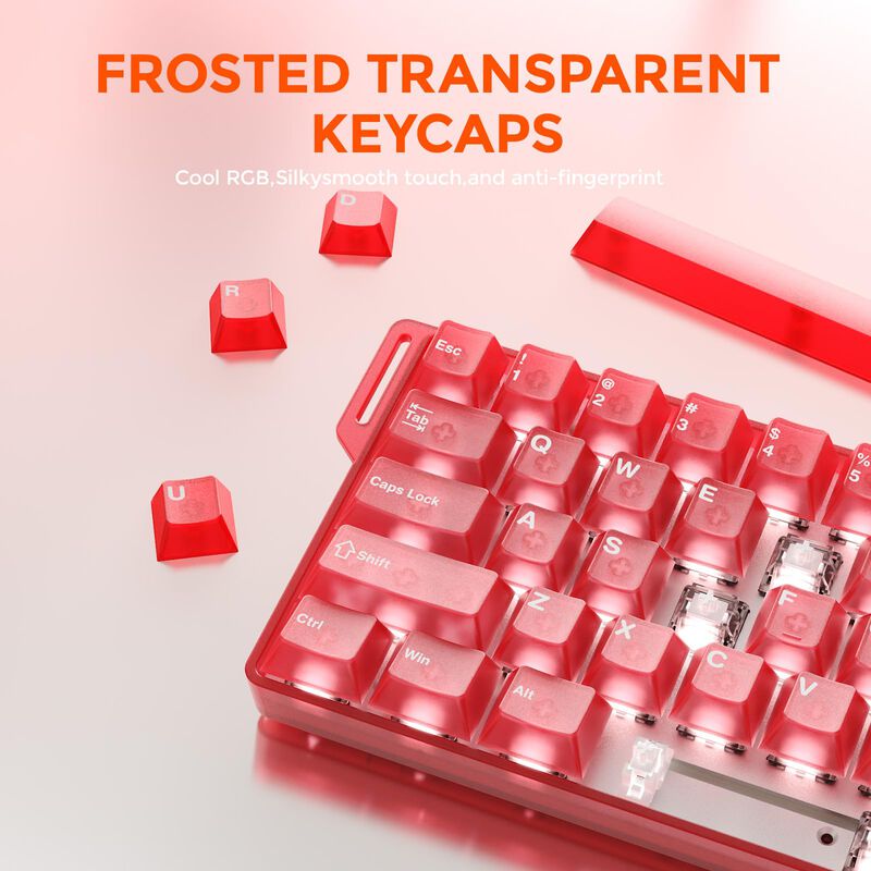Teclado Dareu Cool60 60% Efecto Hall RGB Hot-Sw... image number null